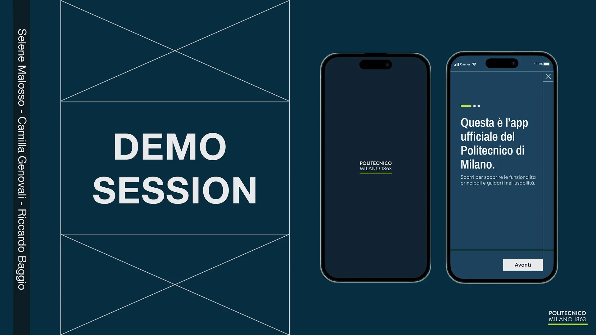 Final Crossways UI prototype preview created in Figma
